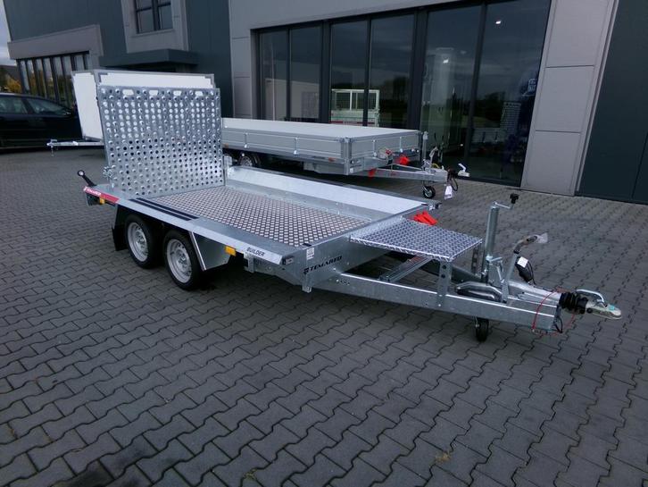 ACTIE Temared machinetransporter 300x150 3T, Auto diversen, Aanhangers en Bagagewagens, Nieuw