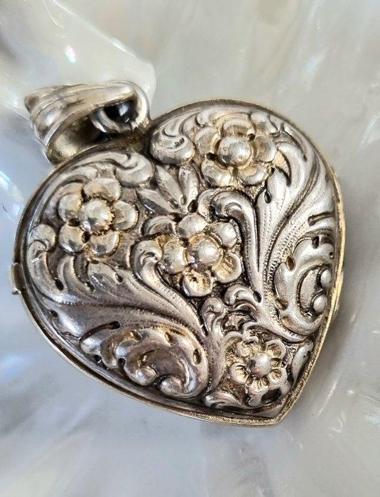 Zonder Minimumprijs - Medaillon Zilver, Sieraden, Tassen en Uiterlijk, Antieke sieraden