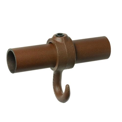 Haak Gedraaid - Vintage Brown (Ø 33.7) | Bezorgen en afhalen, Doe-het-zelf en Verbouw, IJzerwaren en Bevestigingsmiddelen, Ophalen of Verzenden