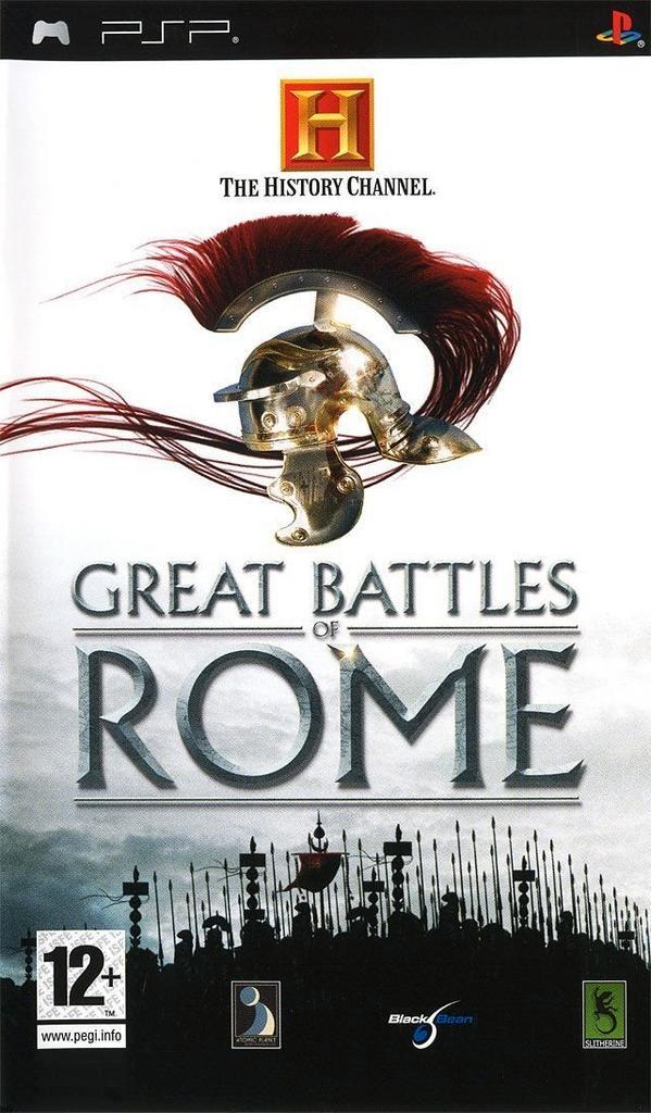 PSP The History Channel: Great Battles of Rome, Spelcomputers en Games, Games | Sony PlayStation Portable, Zo goed als nieuw, Verzenden