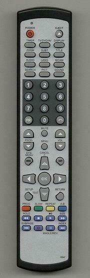 Vervangende afstandsbediening voor TOM TEC & Xiron  DVTV1..., Audio, Tv en Foto, Afstandsbedieningen, Verzenden