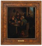 David Teniers (1610-1690), Navolger van - Smokers in a, Antiek en Kunst, Kunst | Schilderijen | Klassiek