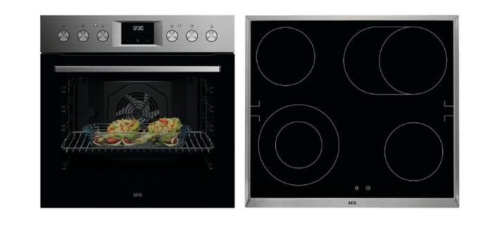 Aeg Oo10hsm Combi – Inbouw Oven Met Glaskeramische Kookplaat, Witgoed en Apparatuur, Ovens, Nieuw, Ophalen of Verzenden