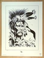 Comès, Didier - 1 Offset Print - Indien - 1992, Nieuw