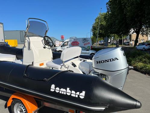 Nieuwe Bombard Sunrider 550 + Honda BF60 - Vaarklaar!, Watersport en Boten, Rubberboten, Minder dan 70 pk, Overige materialen