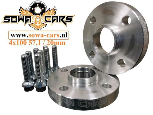 Heb je spacers nodig ? vw golf 1 2 3 polo up 4x100 57,1 20mm, Auto diversen, Tuning en Styling, Ophalen of Verzenden