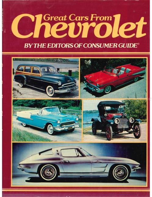 GREAT CARS FROM CHEVROLET BY THE EDITORS OF CONSUMER GUIDE, Boeken, Auto's | Boeken, Chevrolet
