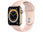 Apple Watch Series 6 44mm Cellular Stainless Steel, Verzenden, Zo goed als nieuw