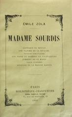 Emile Zola - Madame Sourdis [1/115 exemplaires numérotés sur, Antiek en Kunst, Antiek | Boeken en Bijbels