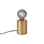 Moderne tafellamp messing 13cm - Cylinder, Huis en Inrichting, Lampen | Tafellampen, Nieuw, Overige materialen, Modern, Minder dan 50 cm