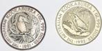 Australië. 1 Dollar 1991/1992 Kookaburra, 2x1 Oz (.999), Postzegels en Munten, Munten | Europa | Niet-Euromunten