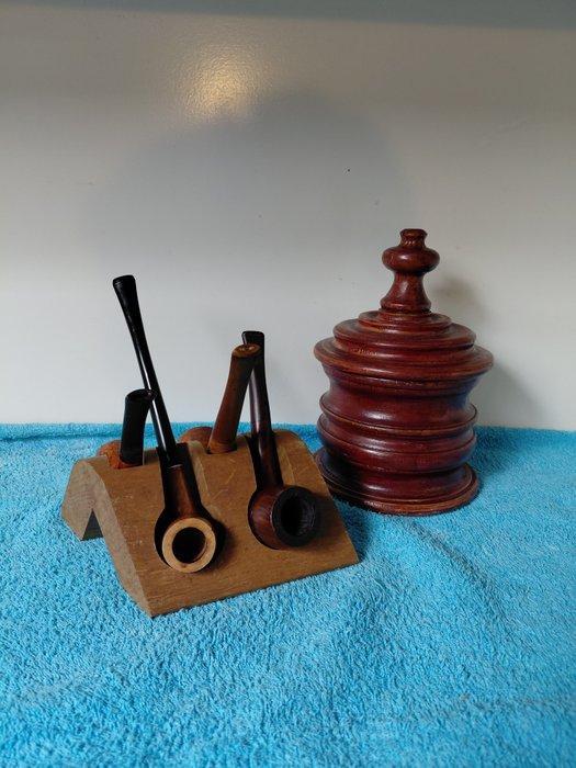 Zonder Minimumprijs - Pijp - Hout, Bakeliet - (6), Verzamelen, Rookartikelen, Aanstekers en Luciferdoosjes