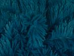 10 meter langharig bont - Petrol - Pluche stoffen, Overige kleuren, 120 cm of meer, Ophalen of Verzenden, Polyester