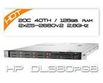 Server HP DL360P G8/2xE5-2680v2 2,8GHz 10Core/128GB RAM/P420, Computers en Software, Ophalen of Verzenden, Zo goed als nieuw, 2 tot 3 Ghz