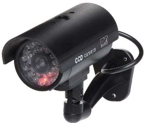 WL4 BDO-LED-B zwarte realistische dummy beveiligingscamera, Audio, Tv en Foto, Videobewaking, Nieuw, Ophalen of Verzenden