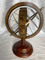 Planetarium - Vintage Globo armilar con esfera, astrolabio,