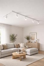 Rail Verlichting Wit | Diverse lengte tot 3 meter leverbaar, Ophalen of Verzenden, Nieuw, Track light, rail verlichting, opbouw rail , rail spot, luxe spo