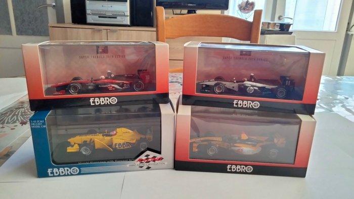 Ebbro 1:43 - Model raceauto (4) - Lenovo TEAM IMPUL SF14, Hobby en Vrije tijd, Modelauto's | 1:5 tot 1:12