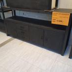 Dressoir Mangohout | Naturel | Breedte: 180,0cm, Huis en Inrichting, Kasten | Dressoirs, Ophalen, Nieuw, Industrieel