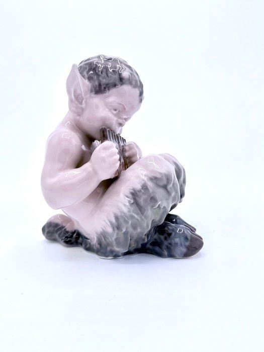 Royal Copenhagen - Christian Thomsen - Figuur - Faun |, Antiek en Kunst, Antiek | Glas en Kristal