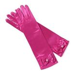 Prinsessenjurk - Handschoenen met strik - Donker Roze, Kinderen en Baby's, Nieuw, Ophalen of Verzenden