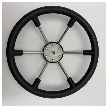 Bieden: Allpa Black Leather Steering Wheel for beschikbaar voor biedingen