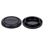 JJC L-R5 Body Cap & Rear Lens Cap for Olympus OM Mount (Nieu, Verzenden, Zo goed als nieuw