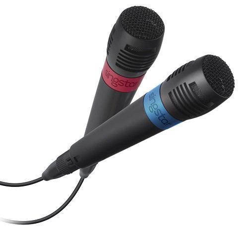 2x Originele SingStar Microfoon - Wired - PS2/PS3 PS3, Spelcomputers en Games, Spelcomputers | Sony PlayStation Consoles | Accessoires