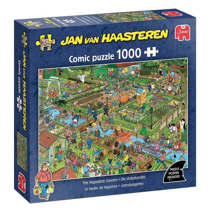 Nieuw Jan van Haasteren Legpuzzel - Volkstuintjes, 1000st., Kinderen en Baby's, Speelgoed | Kinderpuzzels, Ophalen of Verzenden
