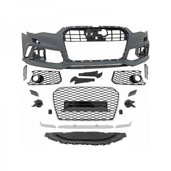 Voorbumper Audi A6 4G RS6 look 2011-2015, Auto-onderdelen, Carrosserie en Plaatwerk, Ophalen of Verzenden