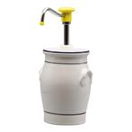 Sauzen dispenser keramische pot 30ml/02L | Ø15x33(h)cm, Verzenden, Nieuw in verpakking