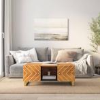 vidaXL Salontafel 100x54x40 cm massief mangohout bruin en, Huis en Inrichting, Tafels | Salontafels, 100 tot 150 cm, Verzenden