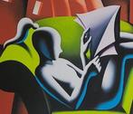 Mark Kostabi (1960) - The last world, Antiek en Kunst
