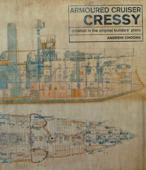 Boek : Armoured Cruiser Cressy, Verzamelen, Scheepvaart, Boek of Tijdschrift, Nieuw