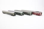 Liliput H0 - Modeltrein personenwagen (4) - Rijtuigen 1e, 2e, Hobby en Vrije tijd, Nieuw