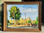 École espagnole (XX) - Lumière d’Espagne sur la ville, Antiek en Kunst