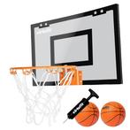 VirtuFit Pro Mini Basketbalbord met 2 Ballen en Pomp - Zwart, Sport en Fitness, Basketbal, Verzenden, Nieuw