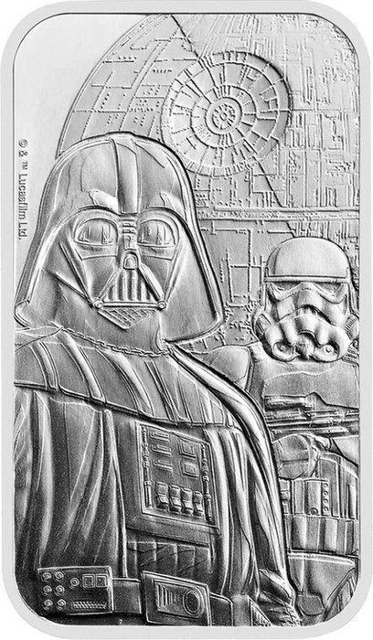 1 Troy Ounce - Zilver .999 - Star Wars Dark Side 2026 Royal, Postzegels en Munten, Edelmetalen en Baren