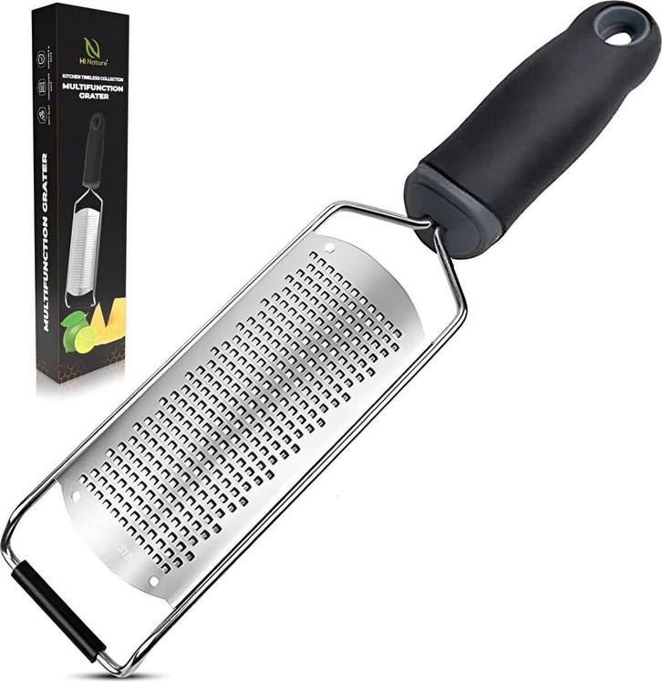 HI NATURE™ Premium Multi Rasp zester - Handrasp -, Huis en Inrichting, Keuken | Keukenbenodigdheden, Zo goed als nieuw, Ophalen of Verzenden