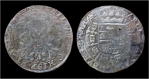Southern Netherlands Brabant Philip Iv Ar patagon 1633 Br..., Postzegels en Munten, Munten | Europa | Niet-Euromunten, Verzenden