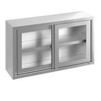 GGM Gastro | RVS wandkast - 1200x400mm - met | WSI128, Verzenden, Nieuw in verpakking, Meubilair