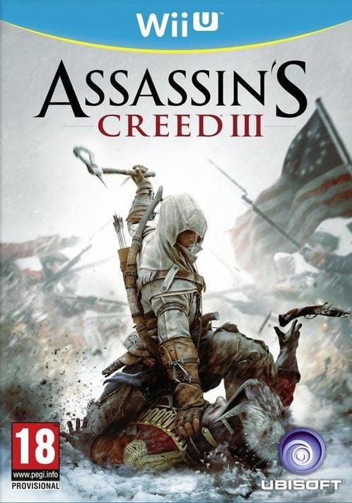 Assassins Creed III - Wii U Wii U Morgen in huis!, Spelcomputers en Games, Games | Nintendo Wii U, 1 speler, Zo goed als nieuw