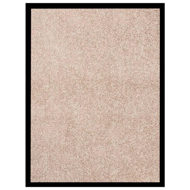 vidaXL Deurmat 40x60 cm beige, Tuin en Terras, Deurmatten, Nieuw, Verzenden