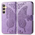 BoekCover Hoes Etui voor Samsung Galaxy A36 - A56 - Vlinder, Verzenden, Nieuw, Hoesje of Tasje