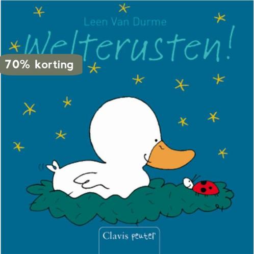 Welterusten! / Clavis peuter 9789044815535 Leen van Durme, Boeken, Kinderboeken | Baby's en Peuters, Gelezen, Verzenden