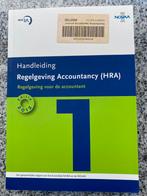 Handleiding regelgeving accountancy (HRA), Verzenden, Gelezen, Accountancy en Administratie
