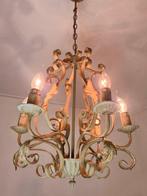 Kroonluchter - Zware Florentijnse Hanglamp - Gietijzer, Antiek en Kunst