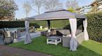 4x4 mtr Paviljoen Superior aluminium waterdicht dak 4 x 4, Tuin en Terras, Partytenten, Nieuw, 2 meter of meer, Paviljoen, Minder dan 5 meter