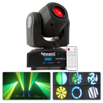 BeamZ Panther 25 LED spot movinghead 12W CREE beschikbaar voor biedingen