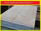 Steenschotten houten paardenbak terras vlonder beschoeiing, Gebruikt, 25 tot 50 mm, Ophalen of Verzenden, Plank